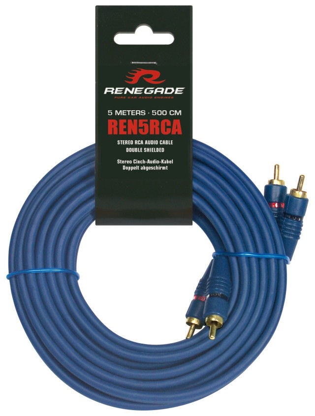 Renegade Ren5rca RCA Cable 5m