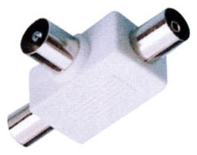 ADAPTADOR PAL MACHO / PAL 2 HEMBRA (T) PLÁSTICO EA2115 LNC