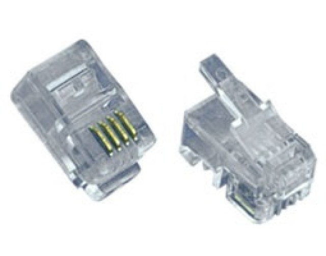 TELEPHONE CONNECTOR 4P4C YH4-402 (SS320) CZT
