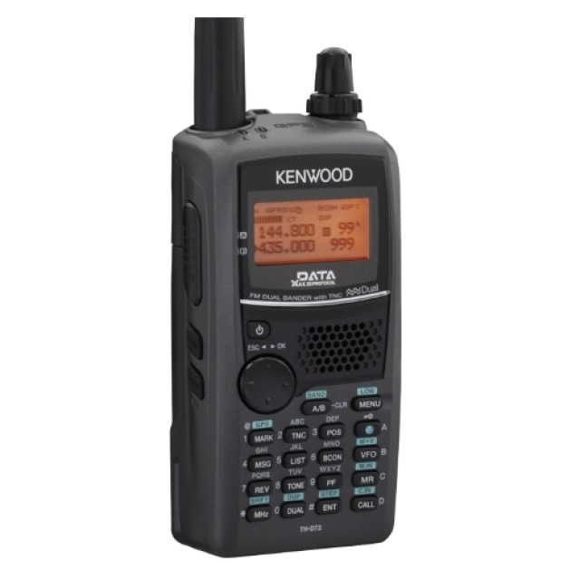 Kenwood TH D72E Ricetrasmettitore wireless VHF / UHF portatile