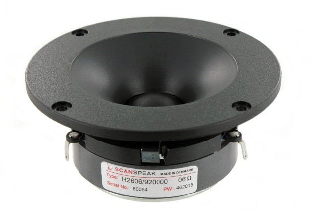 SCANSPEAK H2606 / 920000 26 mm Horn Dome Tweeter