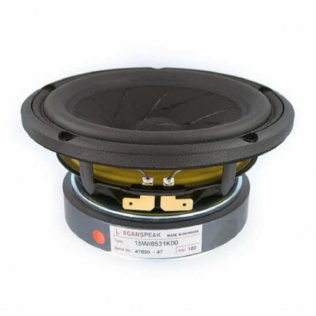 ScanSpeak 15W / 8531K00 148mm 60Watt 85,5 db 8 Ohm MIDWOOFER