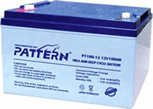 TIEFENENTLADUNG BLEIBATTERIE 12V / 100Ah PT100-12 PTN