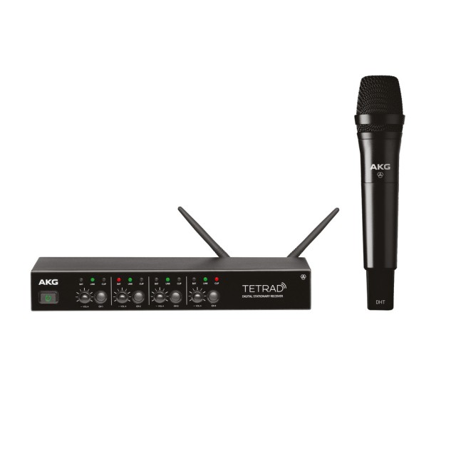 AKG DMS TETRAD P5 Sistema de micrófono inalámbrico digital de cuatro canales