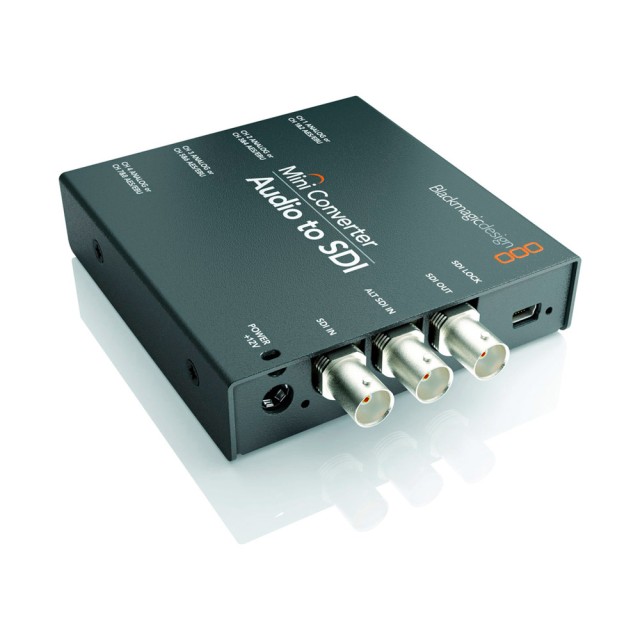 BLACKMAGIC DESIGN CONVMCAUDS2 μετατροπέας σήματος Audio σε SDI έως και 1080p60