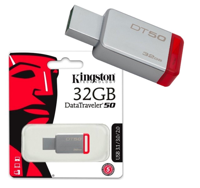 Kingston DataTraveler 50 32GB USB 3.1 Flash