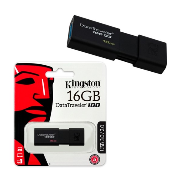 Kingston DataTraveler 100 G3 16GB USB 3.1