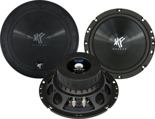 HiFonics TS6.2W Altoparlanti per auto Midbass 6.5 '100 Watt / Rms