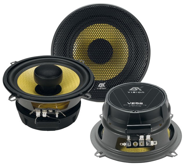 Altavoces de 52 vías para coche ESX VISION VE2 5.25 80WRMS