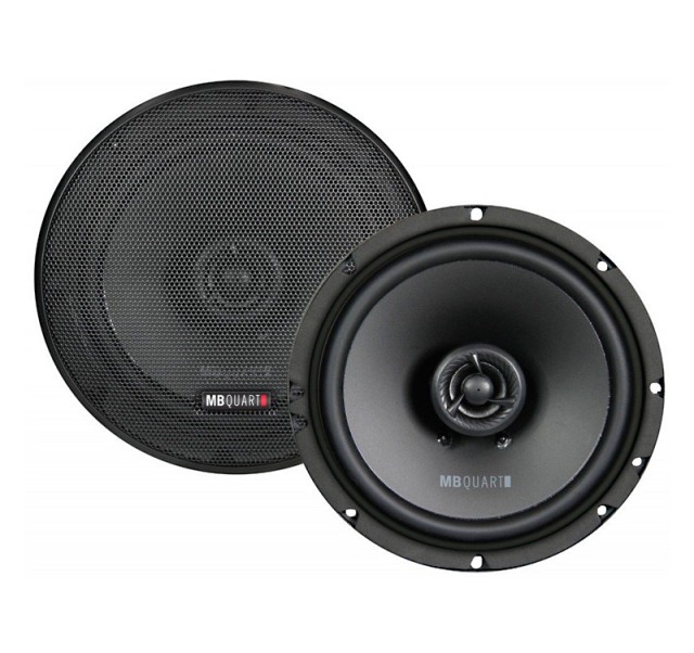 Altavoces coaxiales MB QUART QX165 de 16.5 cm, 2 vías 80 WRMS / 3 ohmios