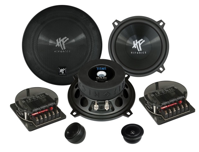 Hifonics Titan TS5.2C Split Autolautsprecher 13cm 2 Road 100WRMS / 4Ohm