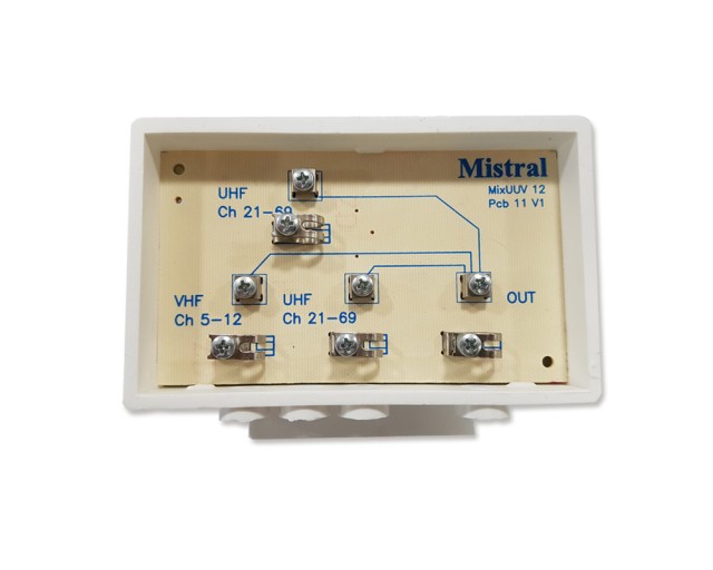 Mistral, 2UV 0202, Mezclador Web UHF-UHF-VHF