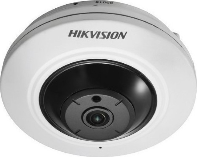 Hikvision DS-2CC52C7T-VPIR Κάμερα HDTVI 720P Fisheye Φακός 2.1mm