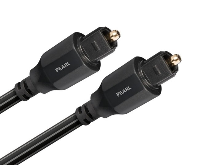 Cable de fibra óptica AudioQuest Pearl Toslink - Toslink Longitud 3 m