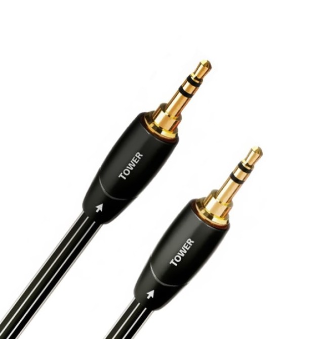 AudioQuest Tower Mini jack de 3.5 mm - Mini jack de 3.5 mm M / M Longitud 1 m