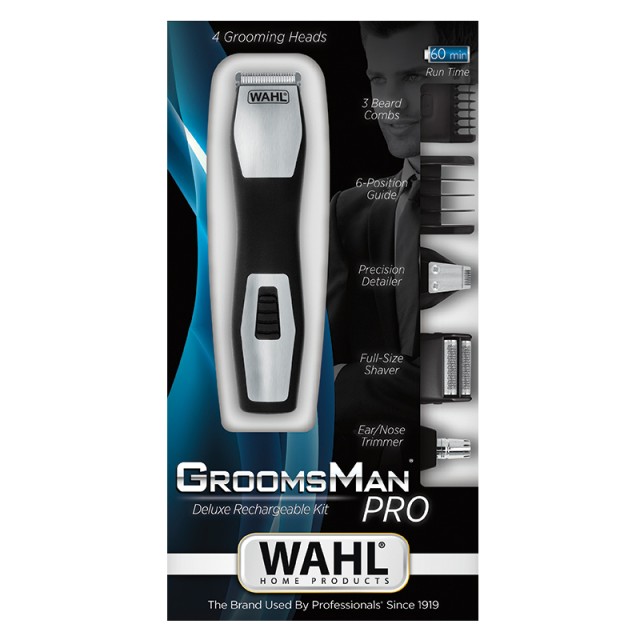 Wahl Groomsman Pro 9855-1216 Trimmer Rechargeable