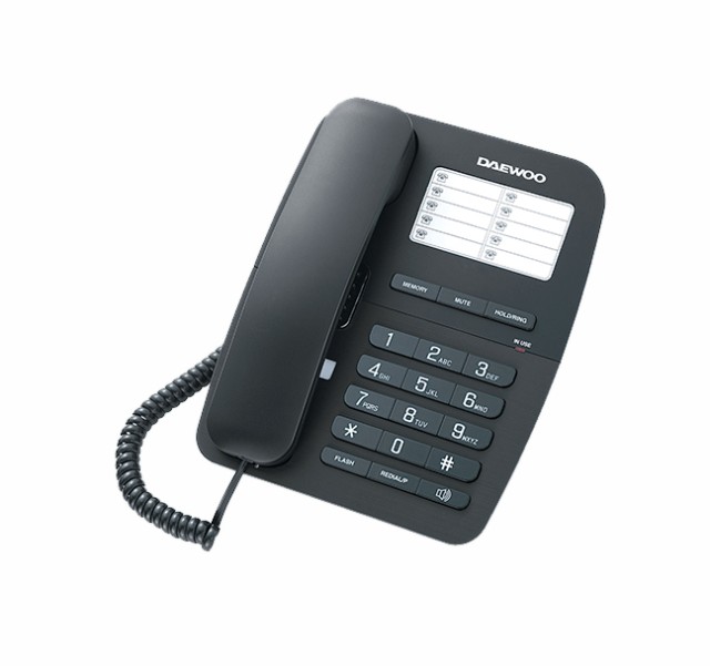 Daewoo DTC-240 Landline in black