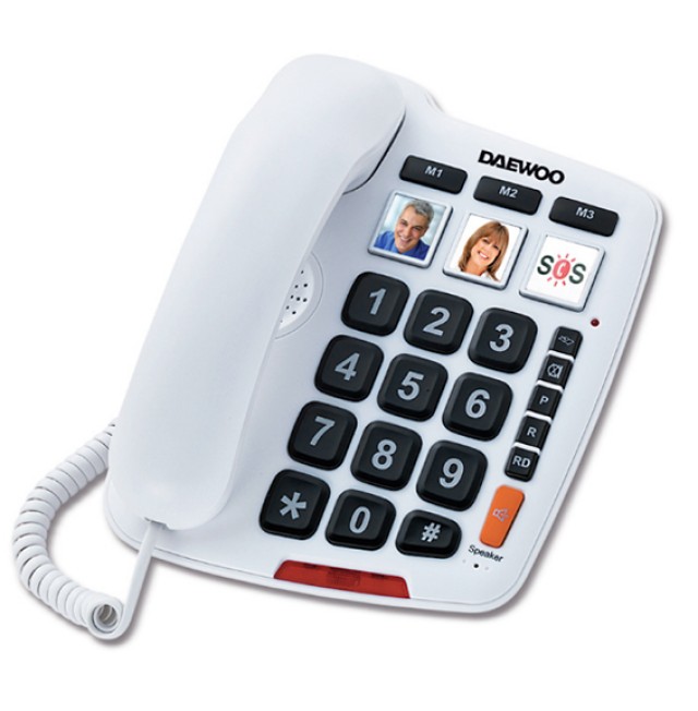 Daewoo DTC-760 Telefono fisso adatto agli anziani