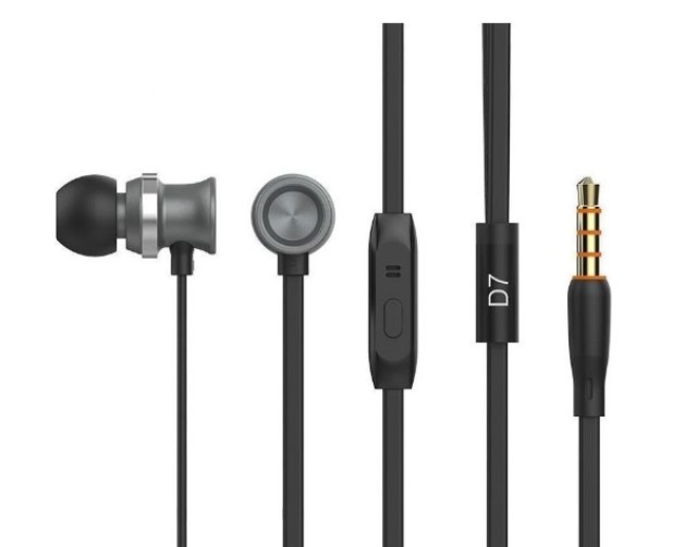 Auriculares CELEBRAT D7 Black con micrófono