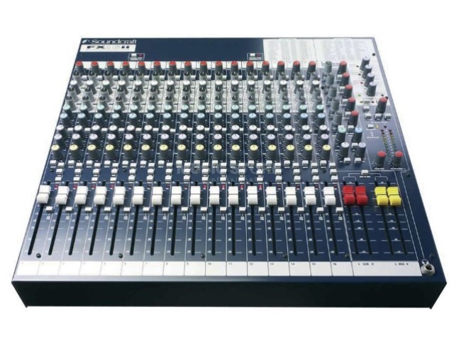 SOUNDCRAFT SPIRIT FOLIO FX16 II Mixing Console 16 MONO - EFFETTI LEXICONSOUNDCRAFT