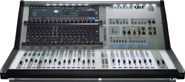 SOUNDCRAFT VI1 Modulares digitales Mischpult