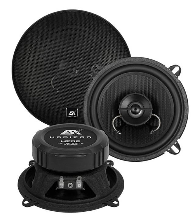 Altavoces coaxiales ESX HORIZON HZ52 de 13 cm, 2 vías 75 W RMS / 4 ohmios