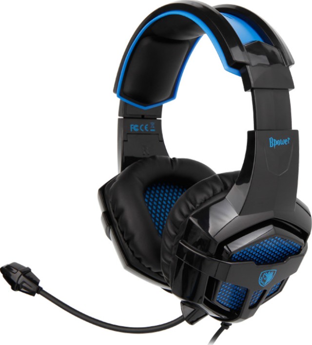 SADES Bpower SA-739 Gaming Headset Blue