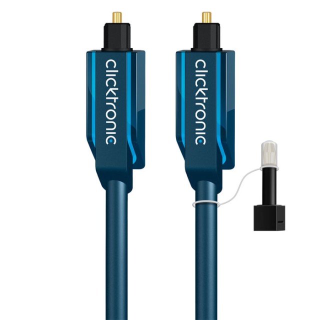 Clicktronic 70369 / 3.00m TOSLINK ΑΡΣ. + 3,5 mm ARS. CLICCA CASUAL TOSLINK ΑΡΣ.