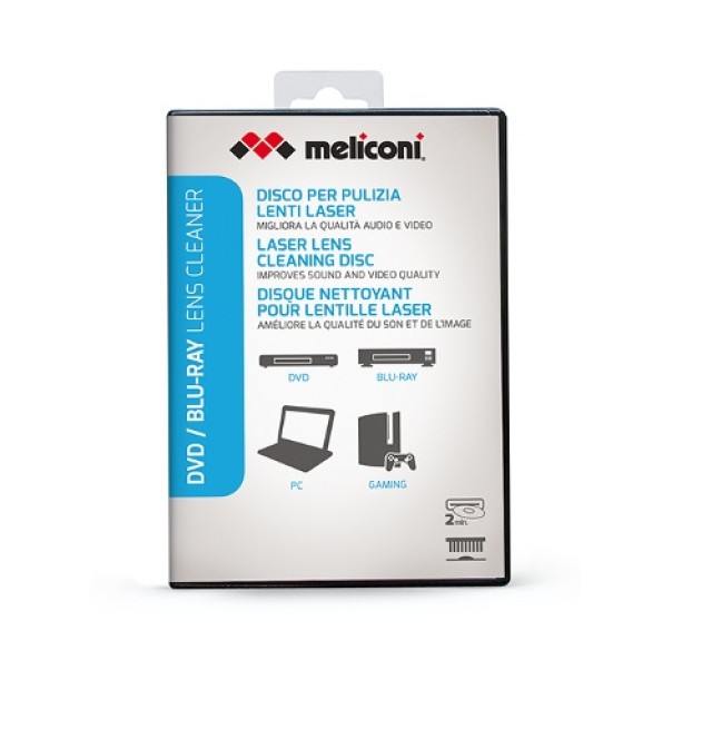Meliconi L6210012 Δίσκος καθαρισμού DVD / BLU-RAY