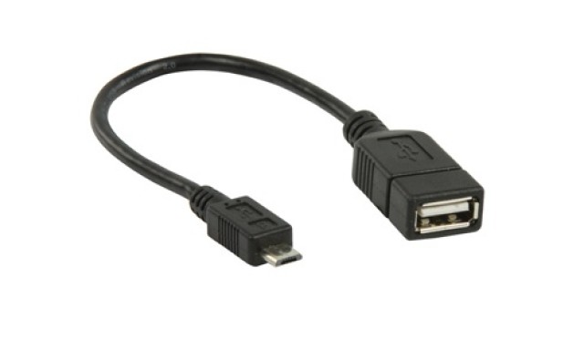 Cavo VALUELINE VLMP60515 B0.20 OTG - USB 2.0 femmina - USB micro B