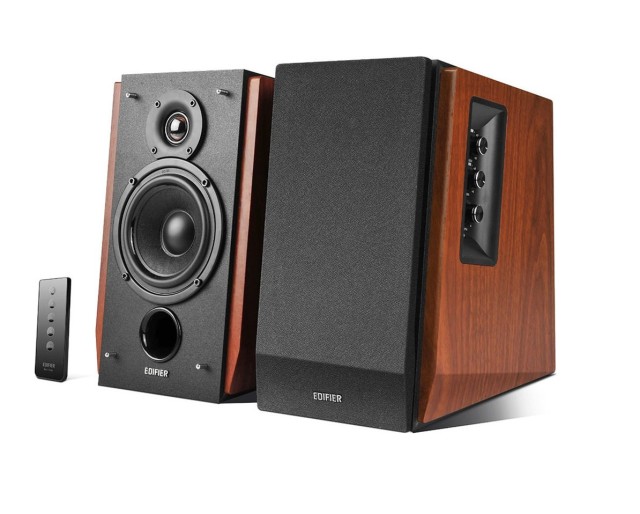 Edifier R1700BT Αυτοενισχυόμενα Ηχεία Bluetooth 66W RMS (Brown)