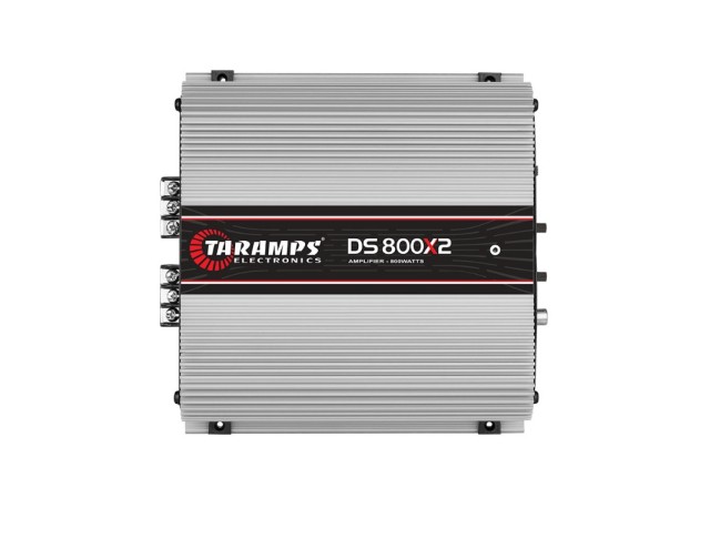 Taramps DS800x2 Amplificador de coche de dos canales Clase D 2x400W RMS / 2OHM