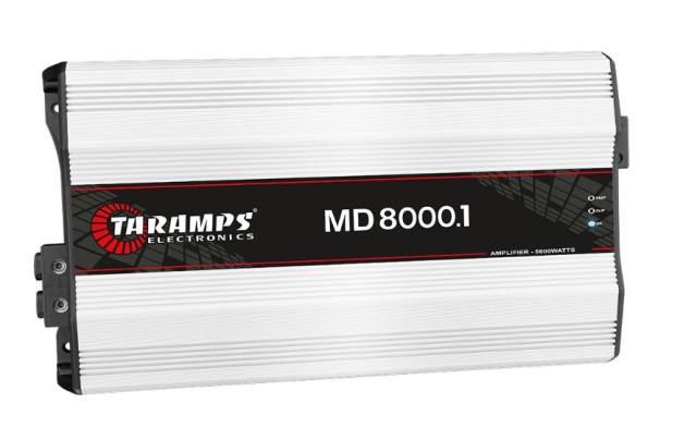 Amplificador de coche monocanal Taramps MD8000.1 8000W RMS / 1Ohm