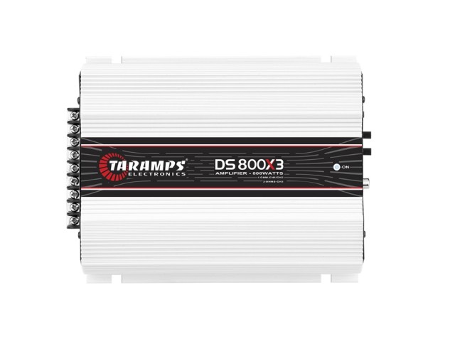 Taramps DS 800X3 Amplificador de coche de tres canales 2x200W RMS y 1x400W RMS