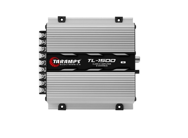 Taramps TL1500 Amplificador de coche de tres canales 2x 95W RMS y 1x 200W RMS