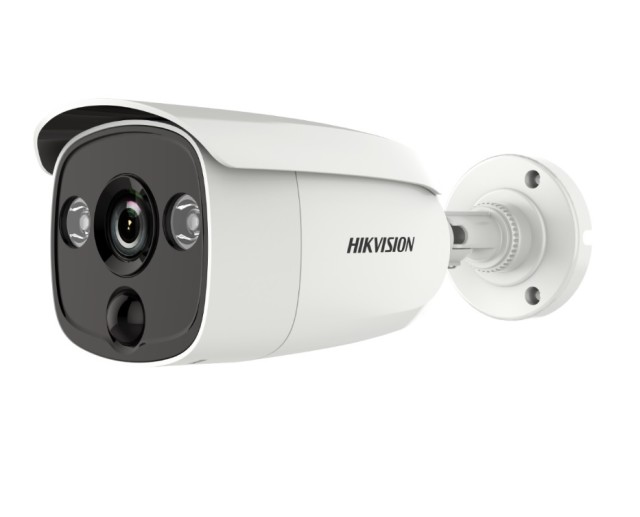 Hikvision DS-2CE12D8T-PIRLO HDTVI Camera 1080p 2.8mm Flashlight