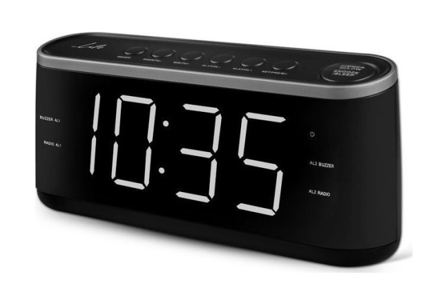 LIFE RAC-003 Ραδιόφωνο / Ρολόι / Ξυπνητήρι με οθόνη LED