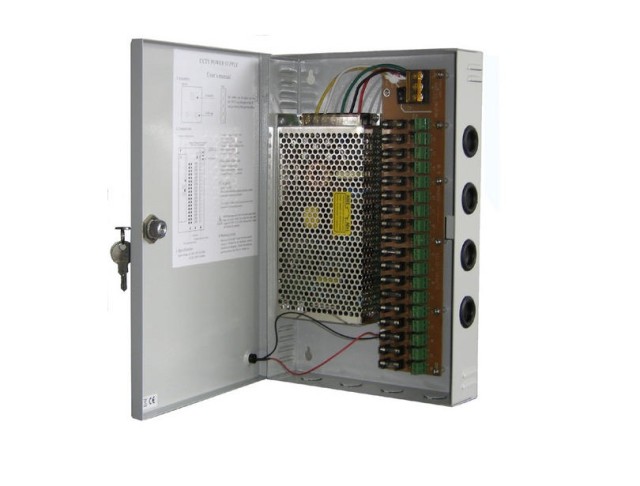 ANGA CP1209-15A-18 18V CCTV power supply 12V / 15A / 180W