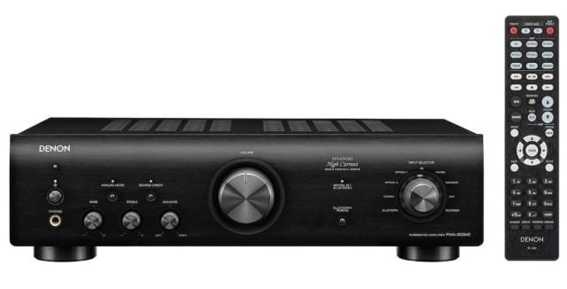 Amplificador estéreo de alta fidelidad negro Denon PMA-600NE 2 x 70W