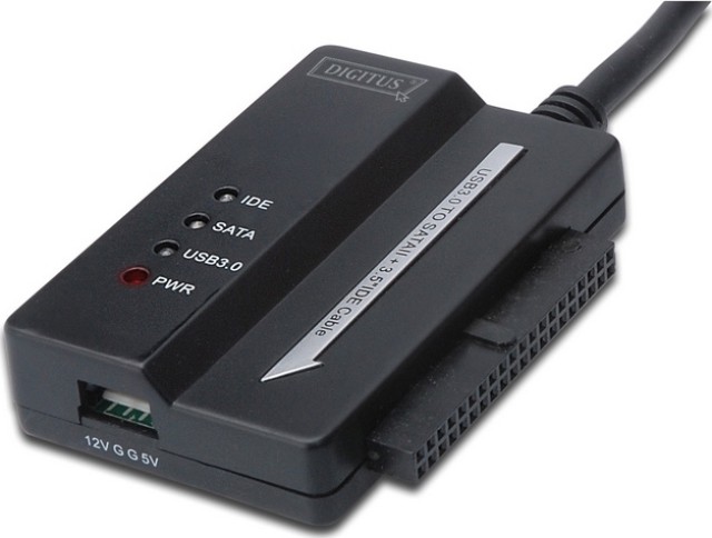 Digitus DA-70325 Αντάπτορας USB 3.0 για HDD 2,5'' / 3,5'' IDE & SATA Up to 8TB
