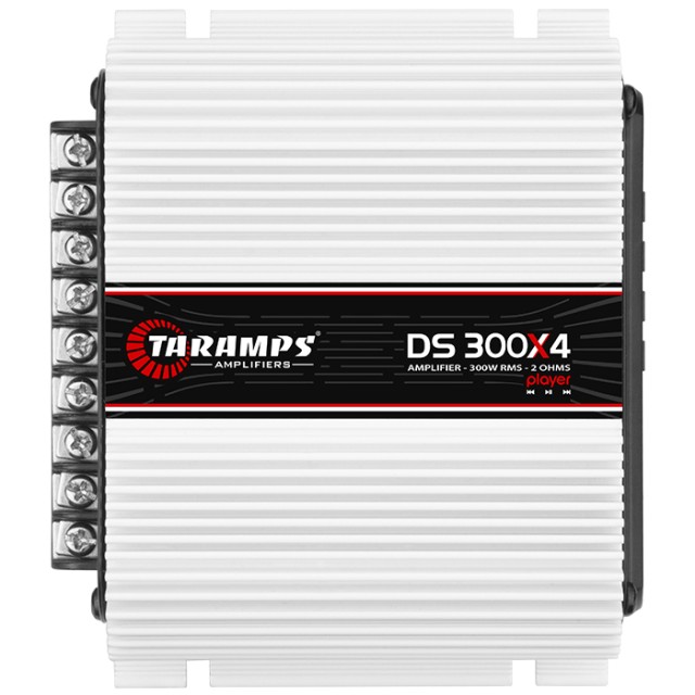 Taramps DS 300X4 PLAYER Amplificador de coche de cuatro canales / 2 Ohm