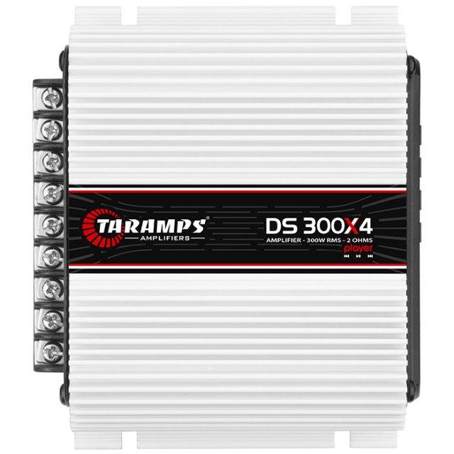 Taramps DS 300X4 PLAYER Τετρακάναλος Ενισχυτής Αυτοκινήτου / 2 Ohm