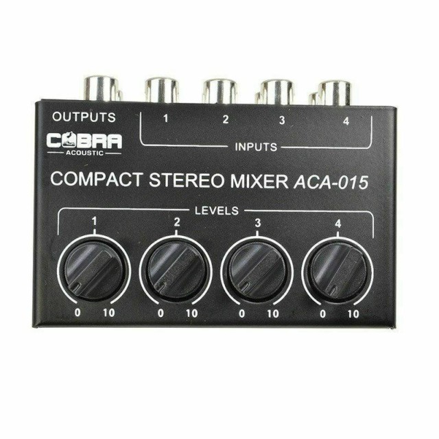 COBRA ACA-015 Analoger 4-Kanal-Mixer