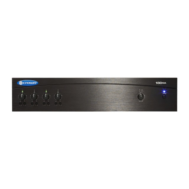 ΜΙΚΤΗΣ-ΕΝΙΣΧΥΤΗΣ 4 ΕΙΣΟΔΩΝ 180W 8Ω/100V 1 ΖΩΝΗ