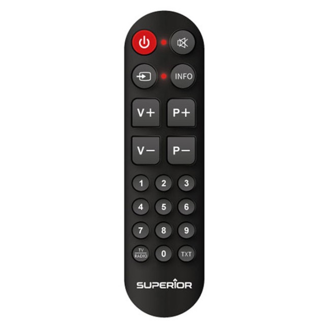 SUPERIOR READY4 Universal Remote Control for Smart TV LG, Samsung, Sony and Pana