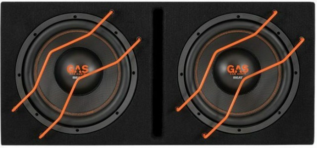Gas Beat 212 Subwoofer Αυτοκινήτου 2 x 12