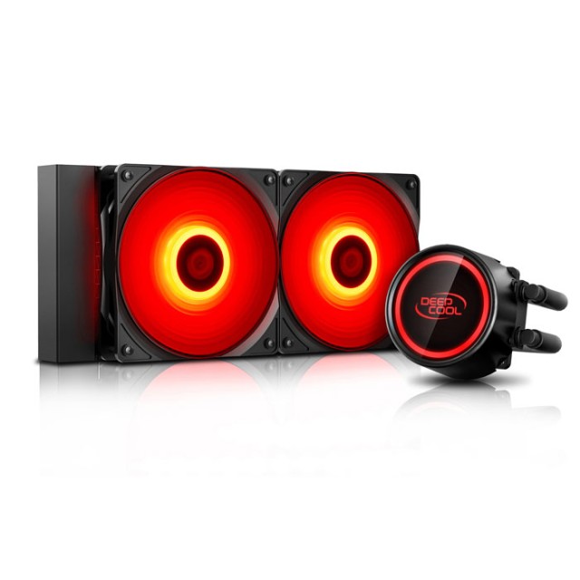 DEEPCOOL  GAMMAXX L240T RED CPU COOLER