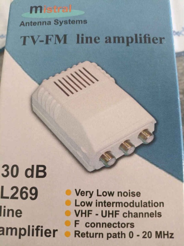 Mistral L269LN Ενισχυτής Γραμμής TV-FM LINE AMPLIFIER 0251