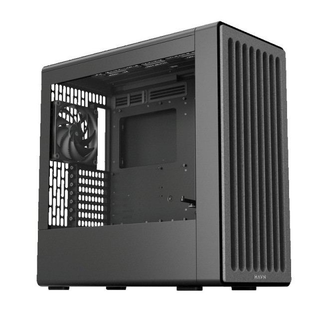 HAVN BF 360 Flow Black with 180mm fans - premium ATX mid-tower