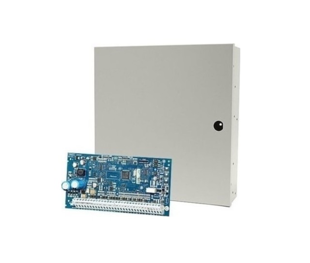DSC POWERSERIES NEO HS2128NKE Panel de alarma híbrido de 8 a 128 zonas con caja metálica